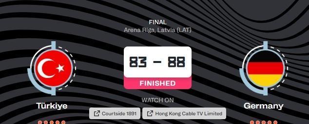 不过德国不, 兰两队争夺